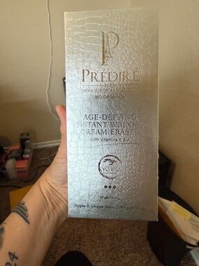 Prédiré Paris Instant Wrinkle Cream Eraser Serum 10g – New Sealed Box Anti-Aging